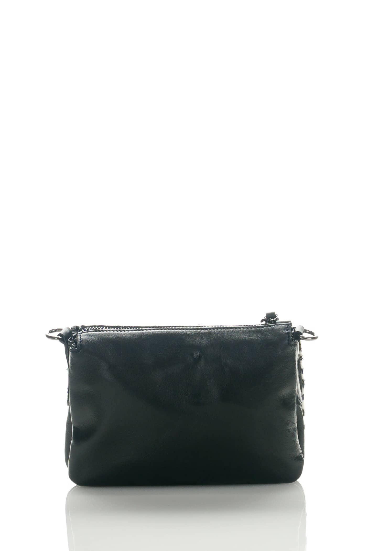 Clutch bag, real leather