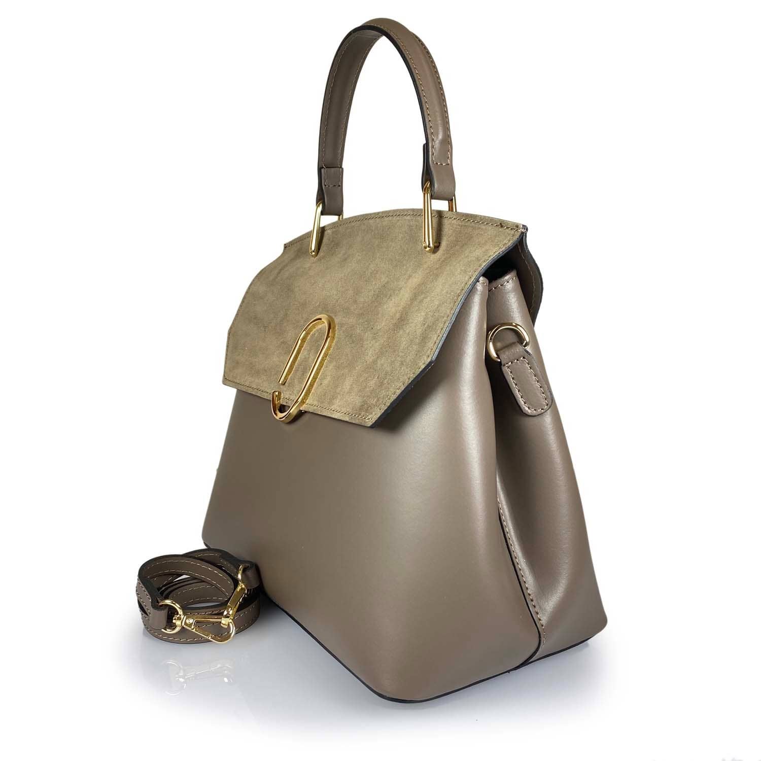 Genuine leather bag. made in Italy