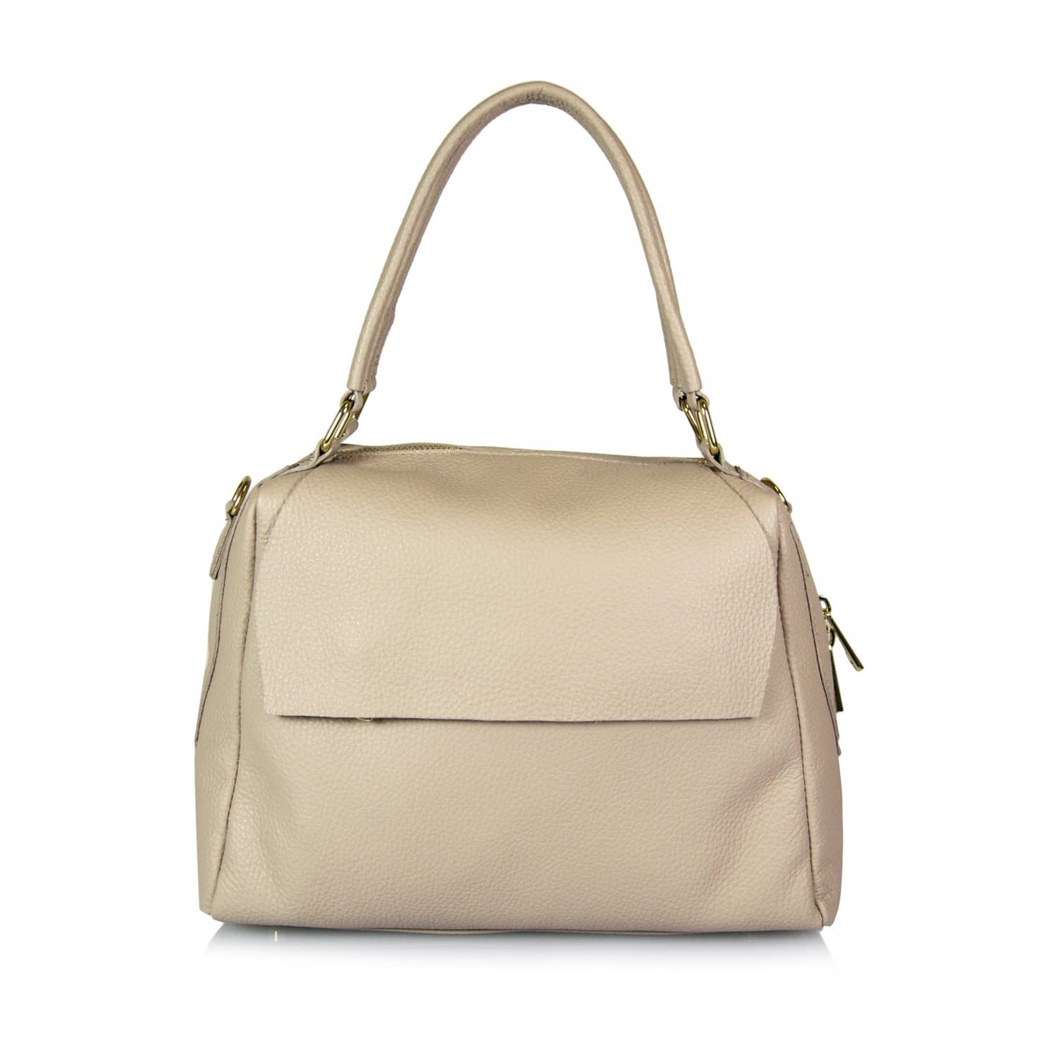 Genuine leather bag. Made in Italy