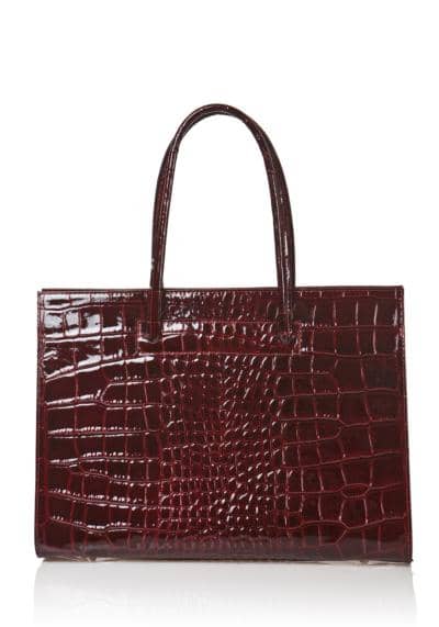 LUCY - Genuine leather bag, Made in Italy.